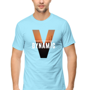Dynamic The Sun is My Energy Source Male Round Neck Half Sleeve Classic T-Shirt