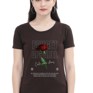 Calm Over Chaos Female Round Neck Half Sleeve Classic T-Shirt