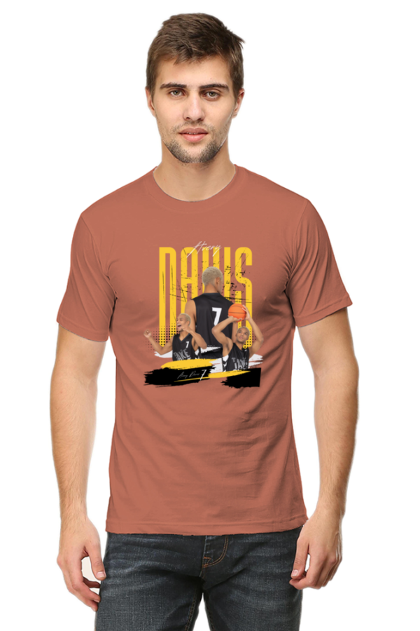 Avery Davis Male Round Neck Half Sleeve Classic T-Shirt