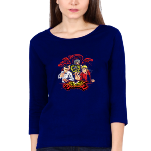 All Valley Fighter Female Round Neck Full Sleeve Classic T-Shirt