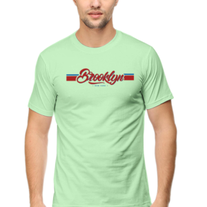 Brooklyn New York V2 Male Round Neck Half Sleeve Classic T-Shirt