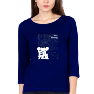 No Filter Just Reality Female Round Neck Full Sleeve Classic T-Shirt