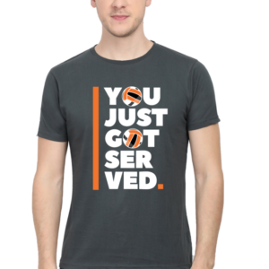 You Just Got Served Male Round Neck Half Sleeve Classic T-Shirt