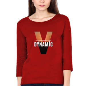 Dynamic The Sun is My Energy Source Female Round Neck Full Sleeve Classic T-Shirt