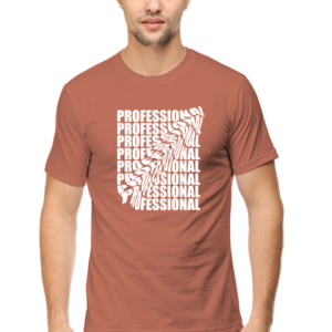 Professional Male Round Neck Half Sleeve Classic T-Shirt