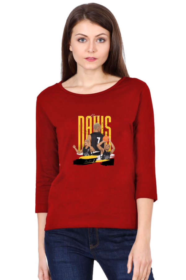 Avery Davis Female Round Neck Full Sleeve Classic T-Shirt