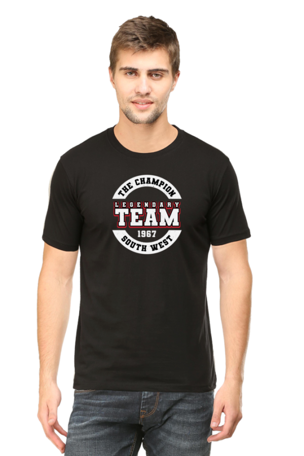 The Champion Legendary Team Male Round Neck Half Sleeve Classic T-Shirt - Image 7