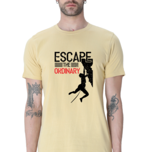 Escape The Ordinary Male Round Neck Half Sleeve Classic T-Shirt