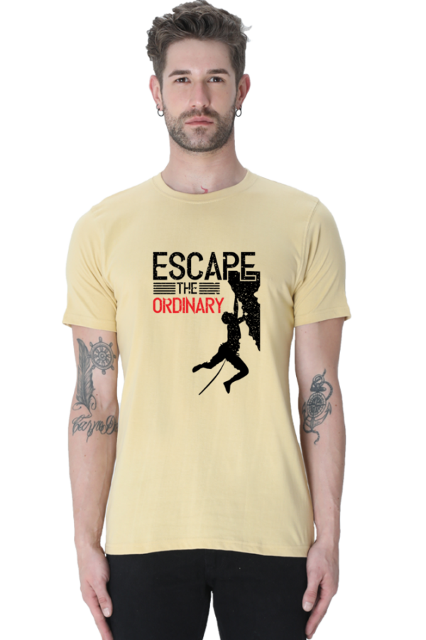 Escape The Ordinary Male Round Neck Half Sleeve Classic T-Shirt