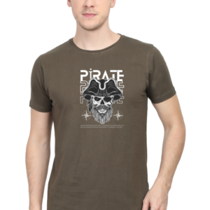 Pirate Male Round Neck Half Sleeve Classic T-Shirt