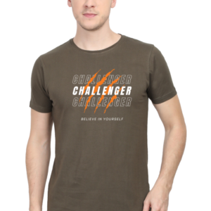 Challenger Believe In Yourself Male Round Neck Half Sleeve Classic T-Shirt