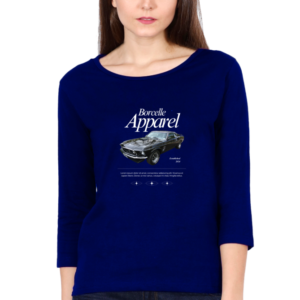 Barcelle Apparel Female Round Neck Full Sleeve Classic T-Shirt