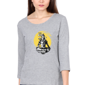 Lord Sivan Female Round Neck Full Sleeve Classic T-Shirt