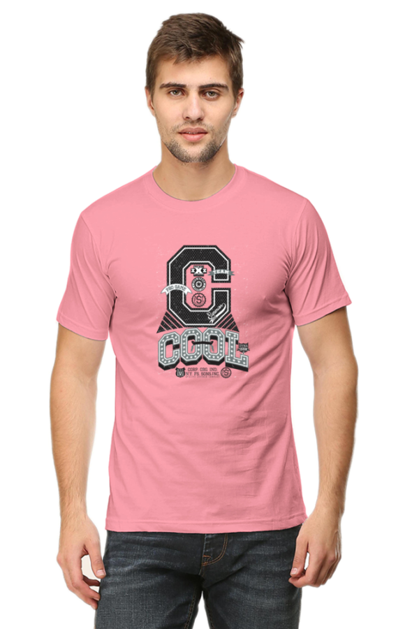 Team Cool Male Round Neck Half Sleeve Classic T-Shirt - Image 4