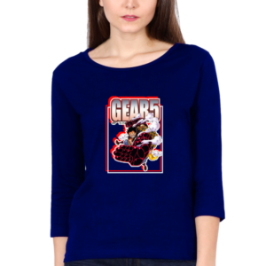 Gear5 Female Round Neck Full Sleeve Classic T-Shirt