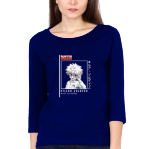 Hunter Female Round Neck Full Sleeve Classic T-Shirt