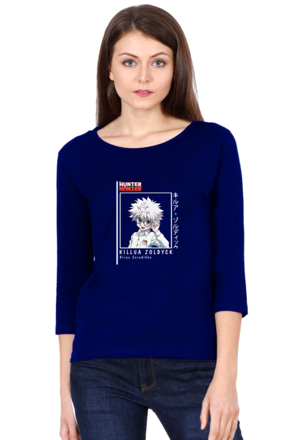 Hunter Female Round Neck Full Sleeve Classic T-Shirt