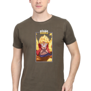 Gear5 Colored Male Round Neck Half Sleeve Classic T-Shirt
