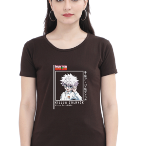 Hunter Female Round Neck Half Sleeve Classic T-Shirt