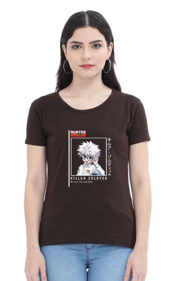 Hunter Female Round Neck Half Sleeve Classic T-Shirt
