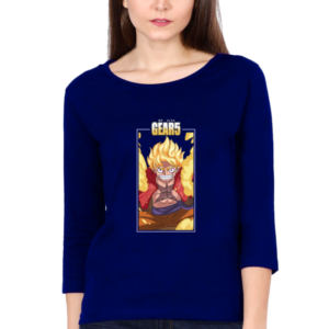 Gear5 Colored Female Round Neck Full Sleeve Classic T-Shirt