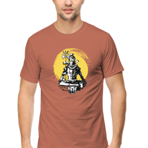 Lord Sivan Male Round Neck Half Sleeve Classic T-Shirt
