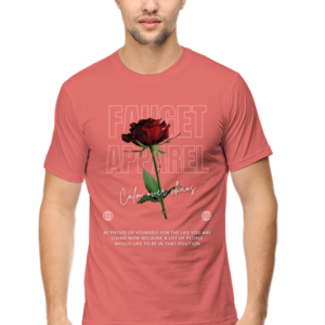 Calm Over Chaos Male Round Neck Half Sleeve Classic T-Shirt