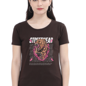 Street Wear Female Round Neck Half Sleeve Classic T-Shirt