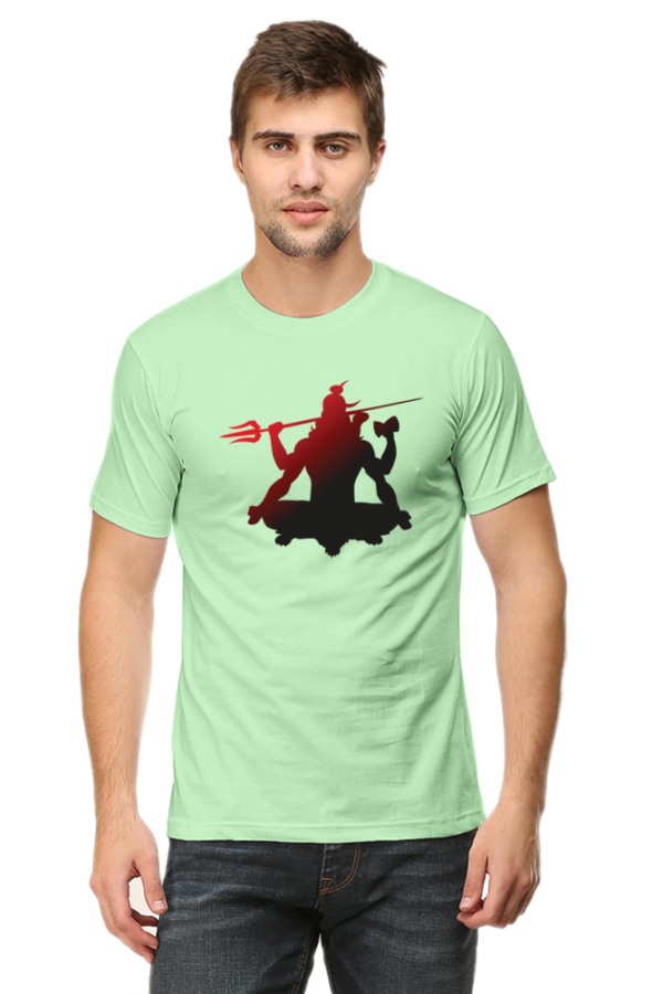 Lord Sivan V2 Male Round Neck Half Sleeve Classic T-Shirt