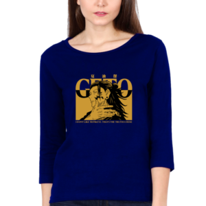 Suguru Geto Female Round Neck Full Sleeve Classic T-Shirt