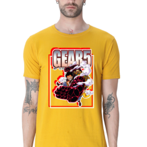 Gear5 Male Round Neck Half Sleeve Classic T-Shirt