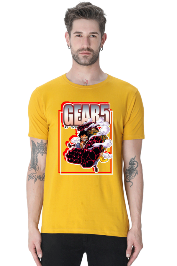 Gear5 Male Round Neck Half Sleeve Classic T-Shirt