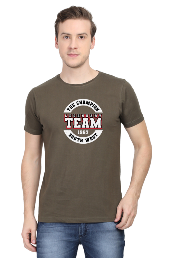 The Champion Legendary Team Male Round Neck Half Sleeve Classic T-Shirt - Image 4