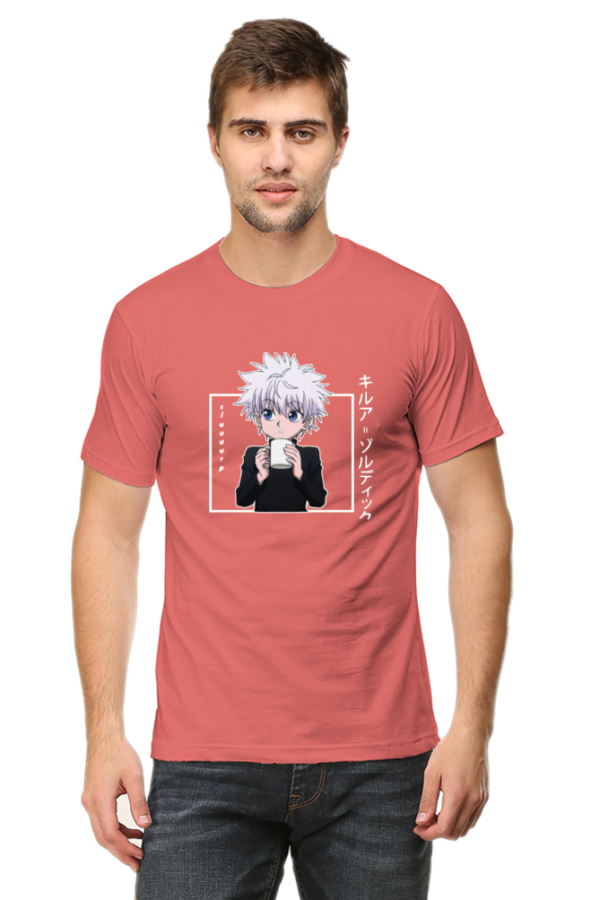 Hunter Kakashi Male Round Neck Half Sleeve Classic T-Shirt - Image 3