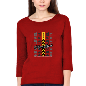 Next Level Female Round Neck Full Sleeve Classic T-Shirt