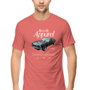 Barcelle Apparel Male Round Neck Half Sleeve Classic T-Shirt