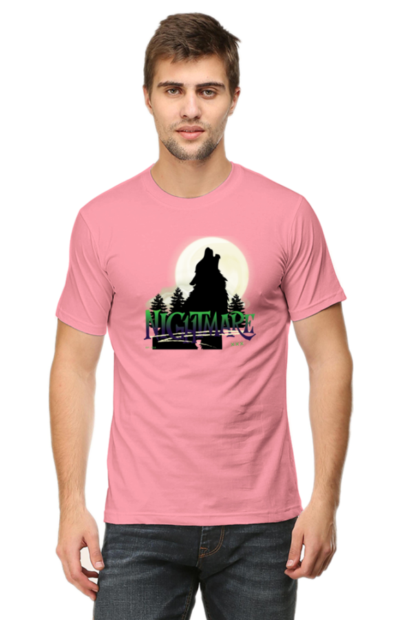 Nightmare Male Round Neck Half Sleeve Classic T-Shirt