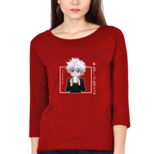 Hunter Kakashi Female Round Neck Full Sleeve Classic T-Shirt