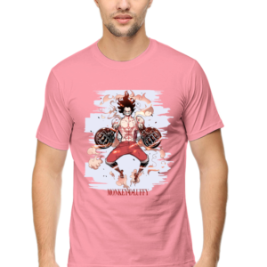 Monkey D Luffy Male Round Neck Half Sleeve Classic T-Shirt