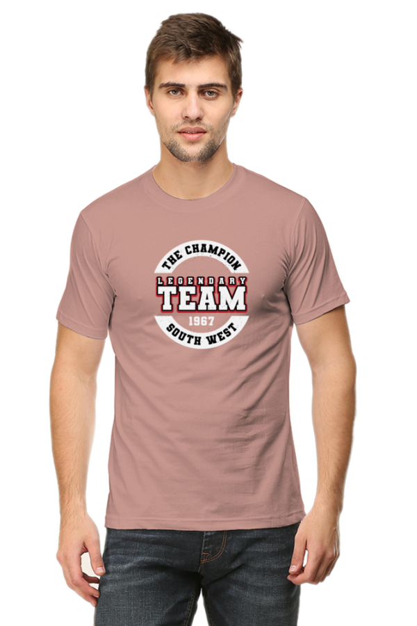 The Champion Legendary Team Male Round Neck Half Sleeve Classic T-Shirt