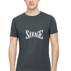Savage Male Round Neck Half Sleeve Classic T-Shirt