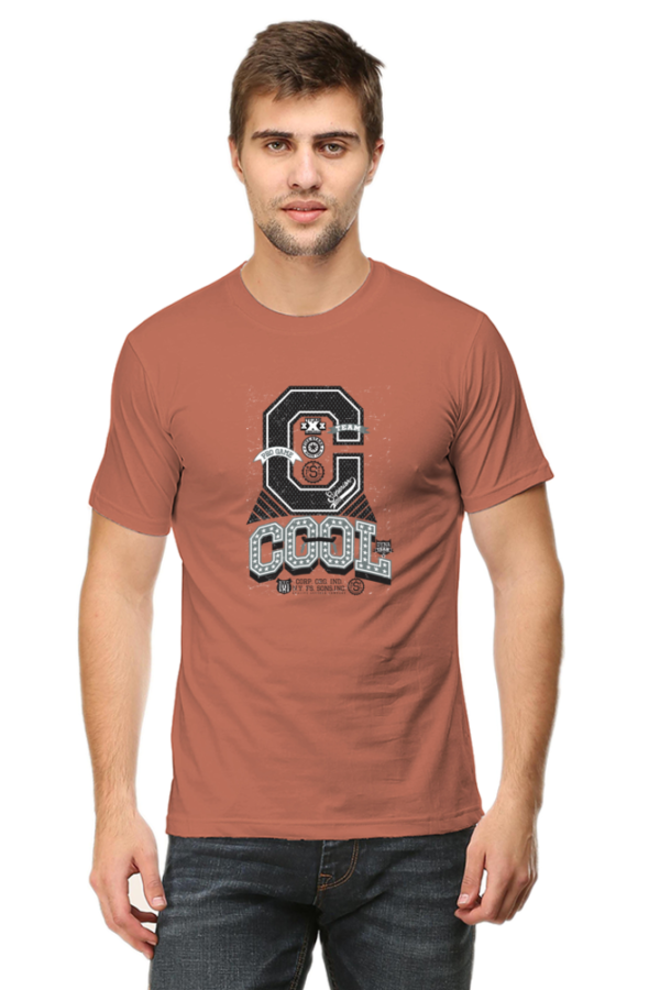 Team Cool Male Round Neck Half Sleeve Classic T-Shirt