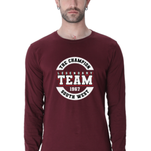 The Champion Legendary Team Male Round Neck Full Sleeve Classic T-Shirt