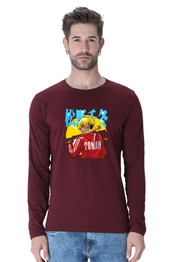 Tokyo Revenger Male Round Neck Full Sleeve Classic T-Shirt