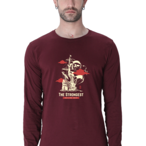 The Strongest Sailing Ship Male Round Neck Full Sleeve Classic T-Shirt