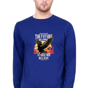 Legendary Eagle Male Round Neck Full Sleeve Classic T-Shirt