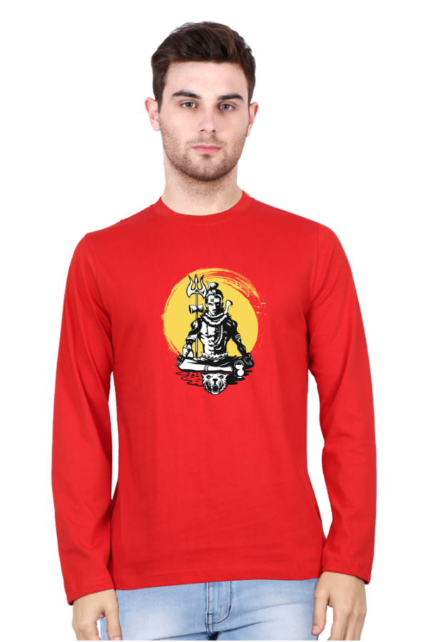 Lord Sivan Male Round Neck Full Sleeve Classic T-Shirt