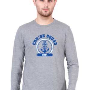 Cruise Squad Male Round Neck Full Sleeve Classic T-Shirt