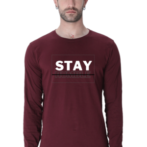 Stay Humble Male Round Neck Full Sleeve Classic T-Shirt