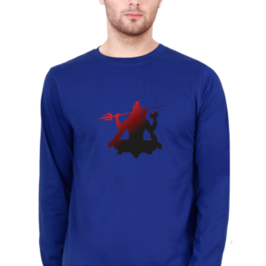 Lord Sivan V2 Male Round Neck Full Sleeve Classic T-Shirt